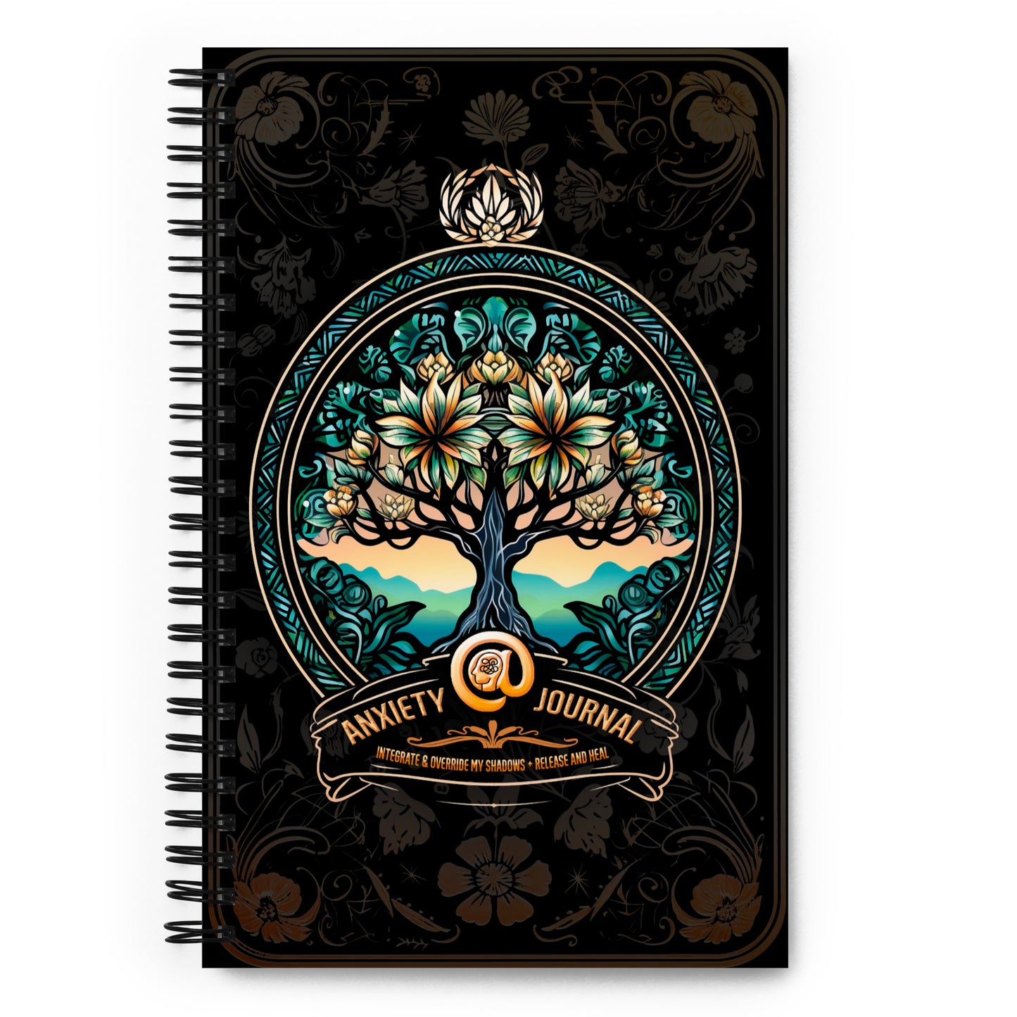 Anxiety Journal - Spiral Notebook - Anton Dabbs