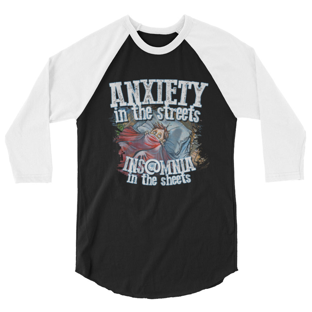 Insomnia! - 3/4 sleeve raglan shirt