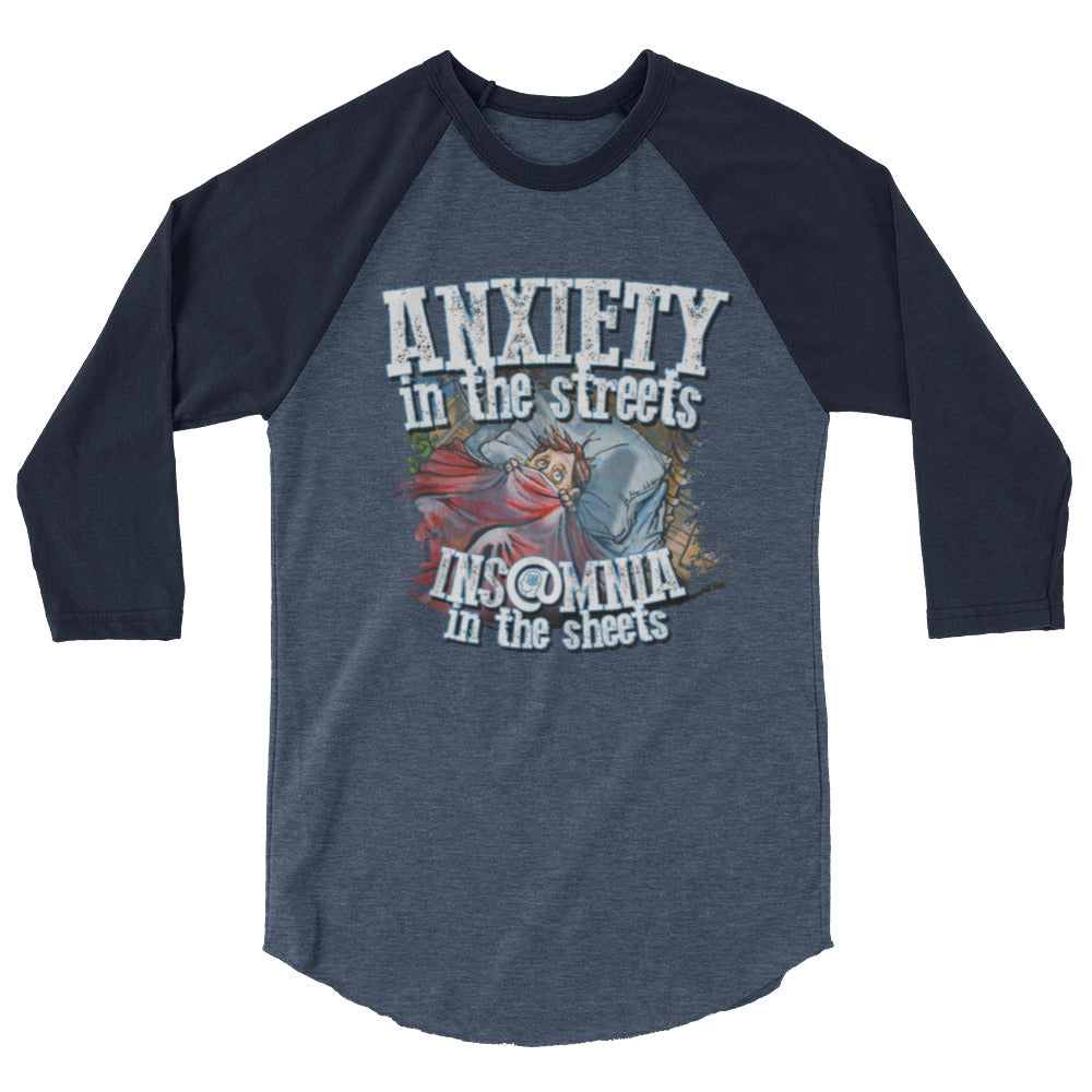 Insomnia! - 3/4 sleeve raglan shirt