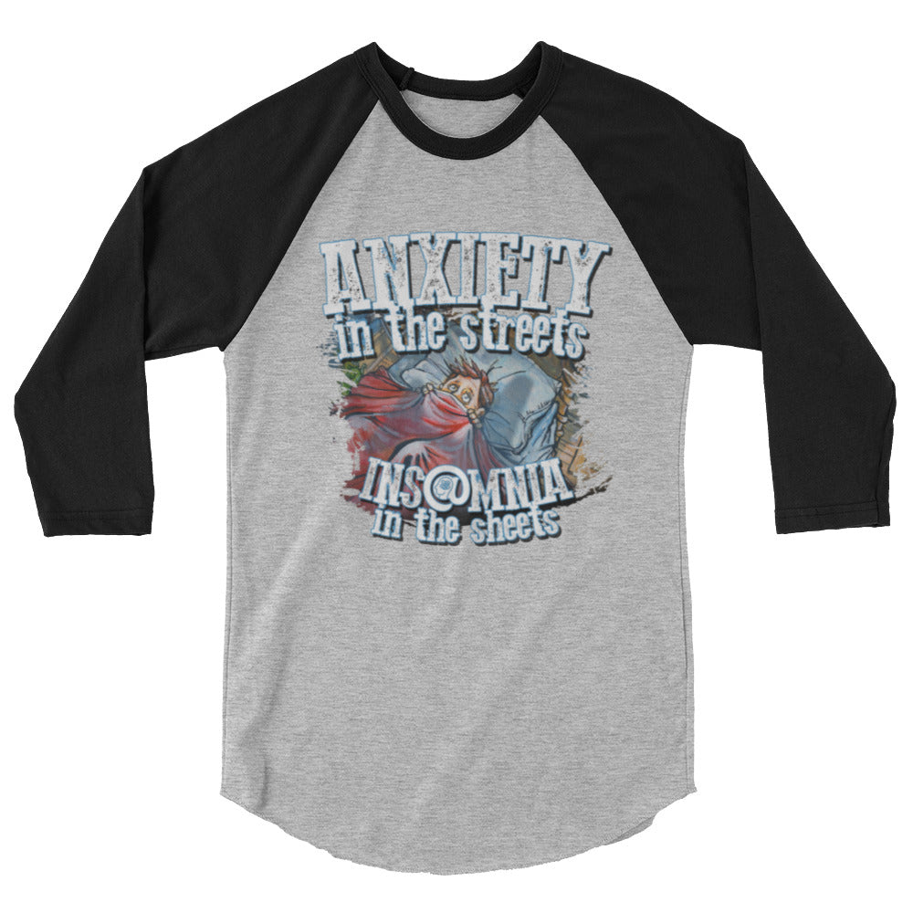 Insomnia! - 3/4 sleeve raglan shirt