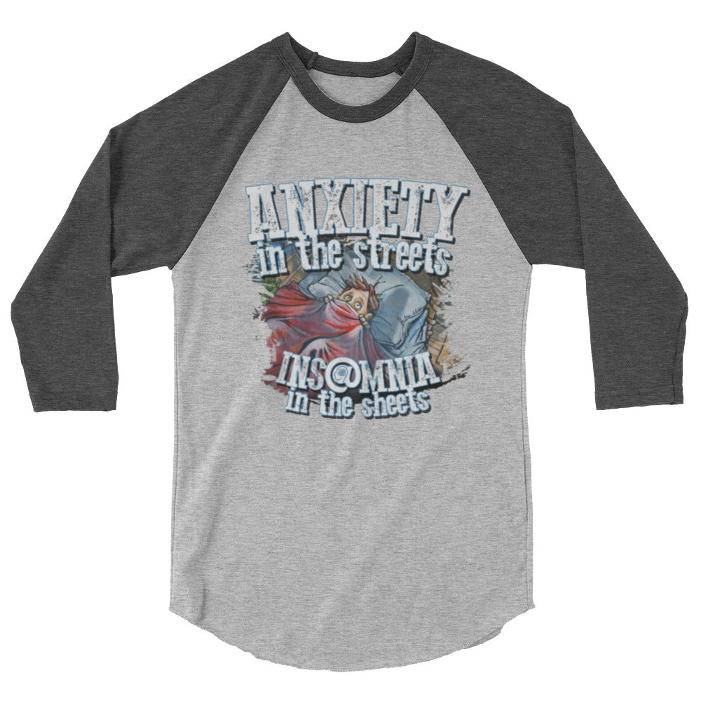Insomnia! - 3/4 sleeve raglan shirt