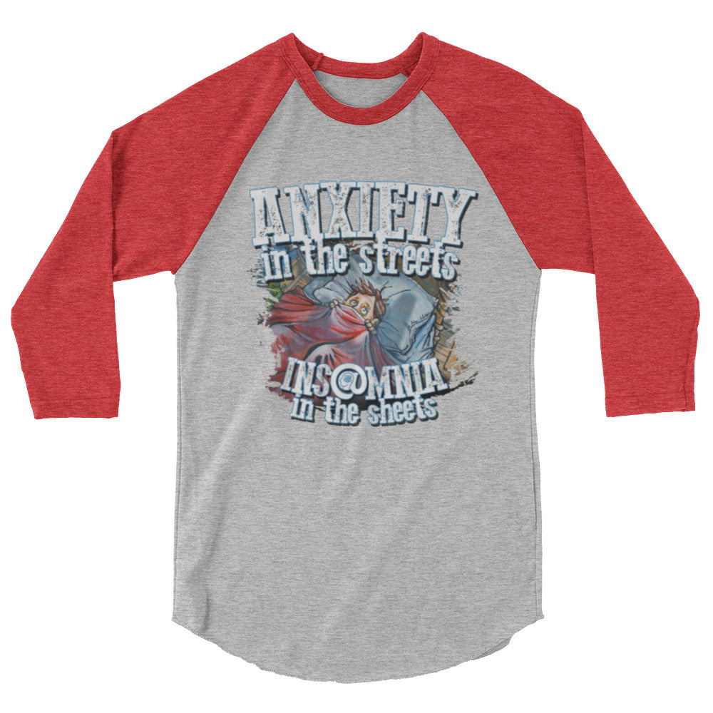 Insomnia! - 3/4 sleeve raglan shirt