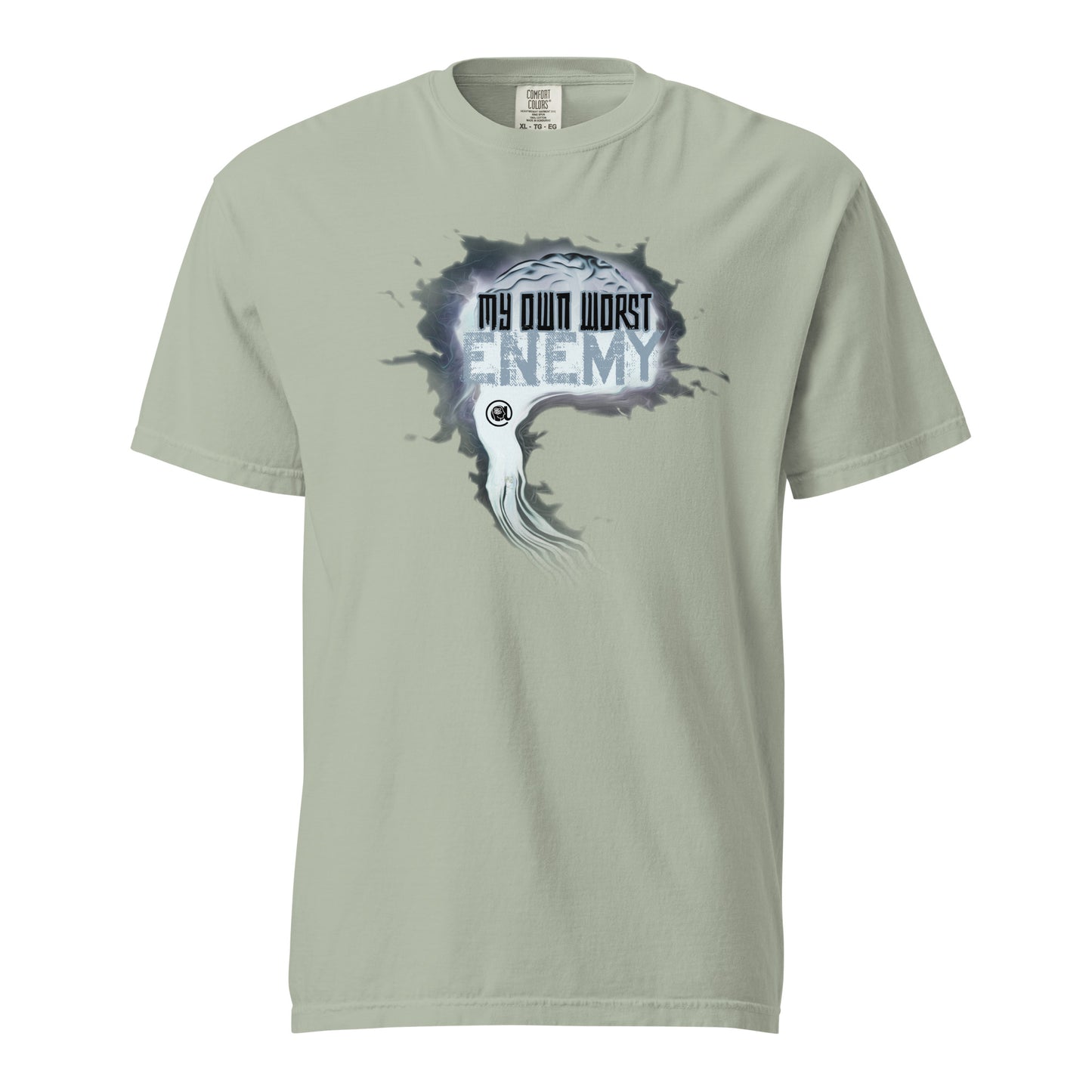My Worst Enemy - Unisex garment-dyed heavyweight t-shirt