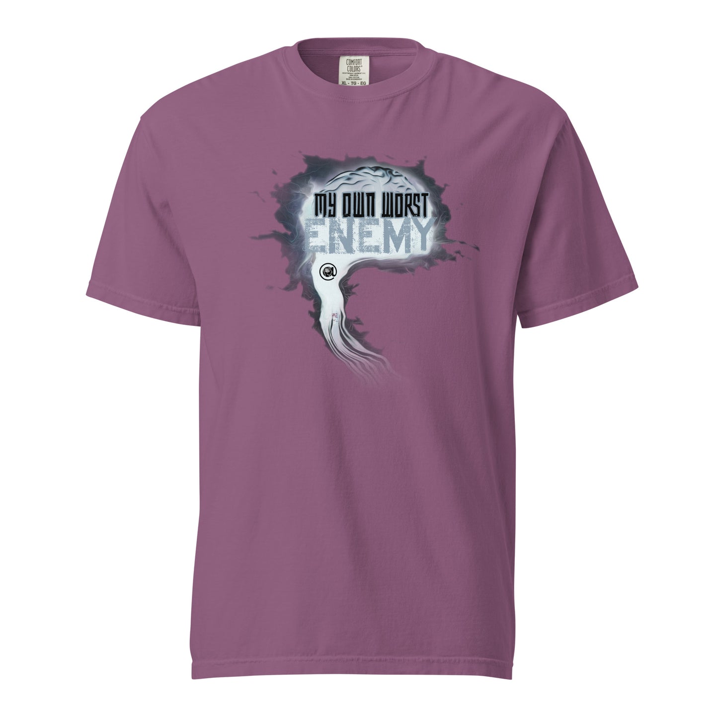 My Worst Enemy - Unisex garment-dyed heavyweight t-shirt
