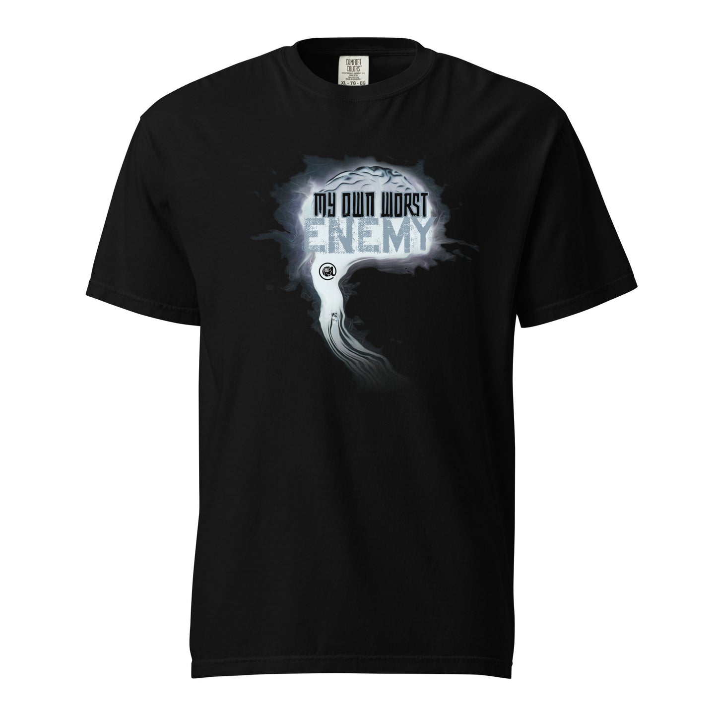 My Worst Enemy - Unisex garment-dyed heavyweight t-shirt