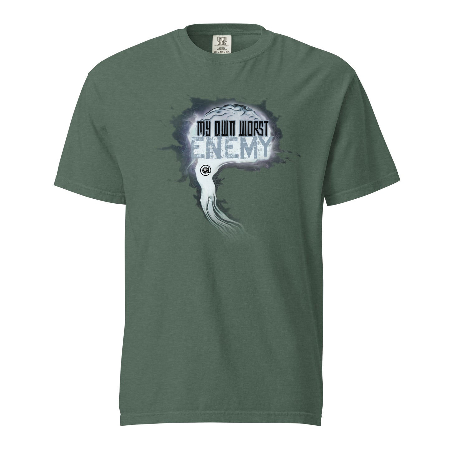 My Worst Enemy - Unisex garment-dyed heavyweight t-shirt