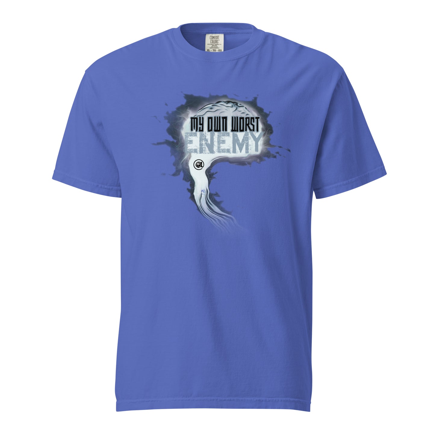 My Worst Enemy - Unisex garment-dyed heavyweight t-shirt