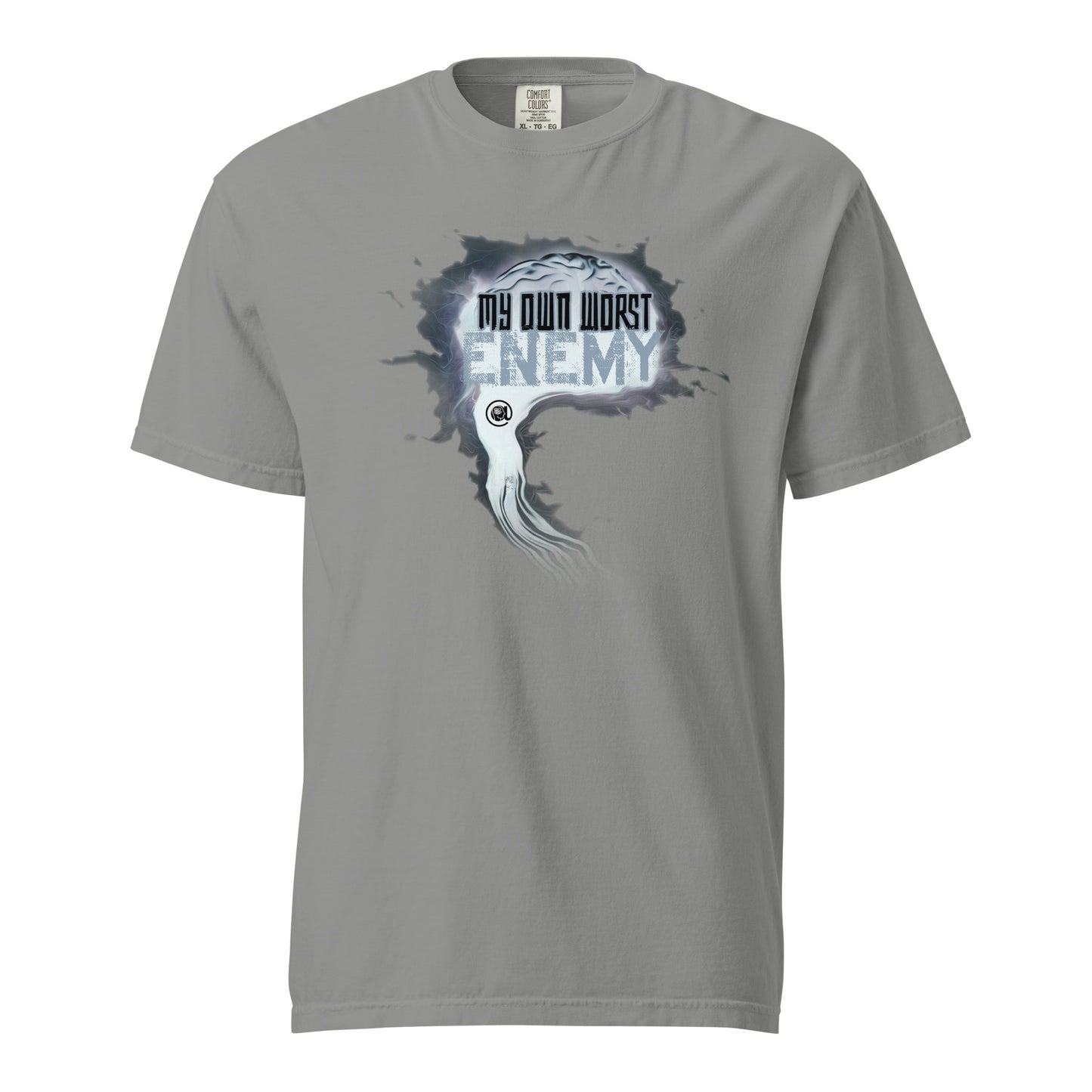 My Worst Enemy - Unisex garment-dyed heavyweight t-shirt