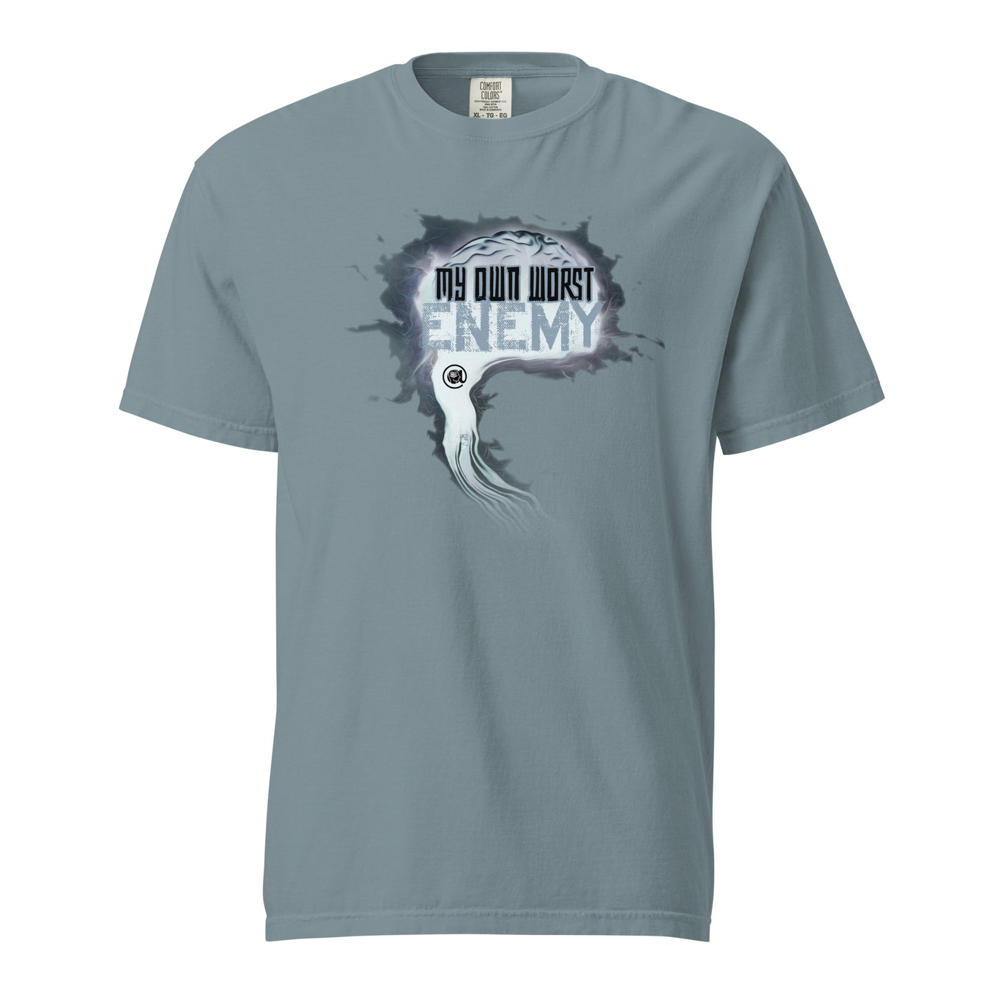 My Worst Enemy - Unisex garment-dyed heavyweight t-shirt