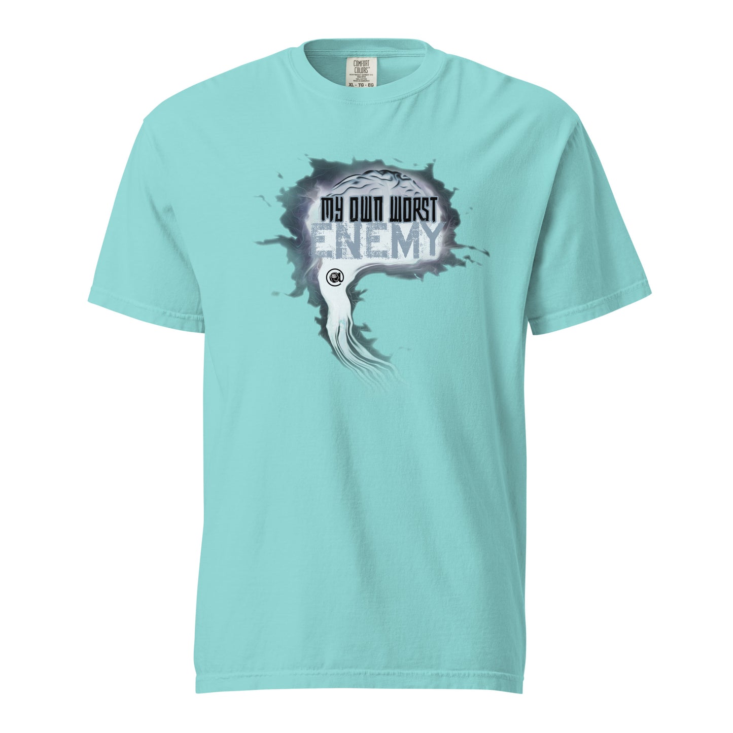 My Worst Enemy - Unisex garment-dyed heavyweight t-shirt
