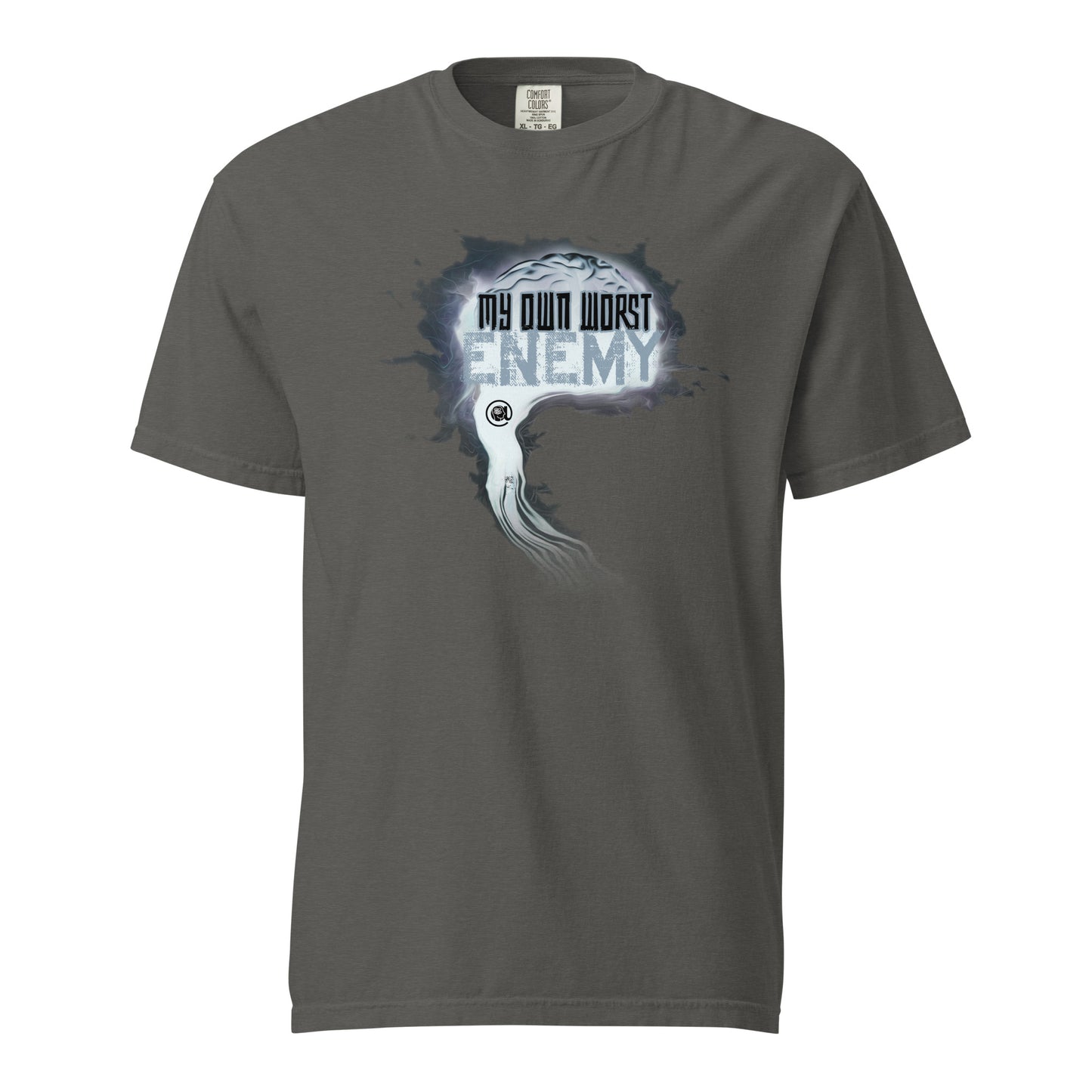 My Worst Enemy - Unisex garment-dyed heavyweight t-shirt
