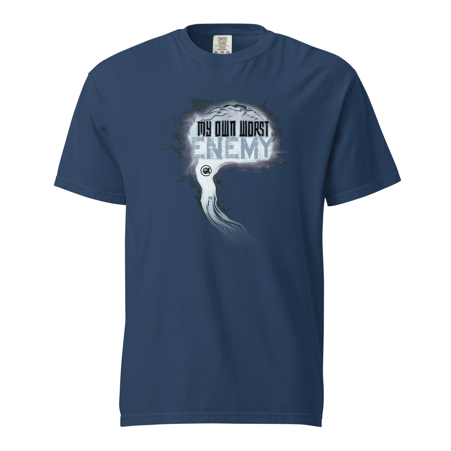 My Worst Enemy - Unisex garment-dyed heavyweight t-shirt
