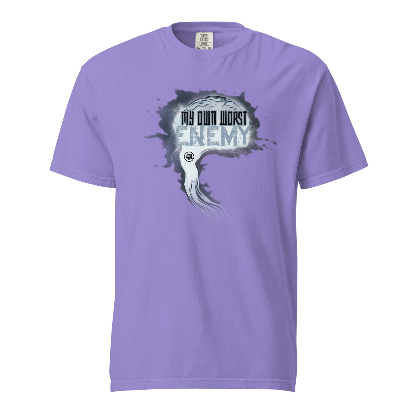 My Worst Enemy - Unisex garment-dyed heavyweight t-shirt