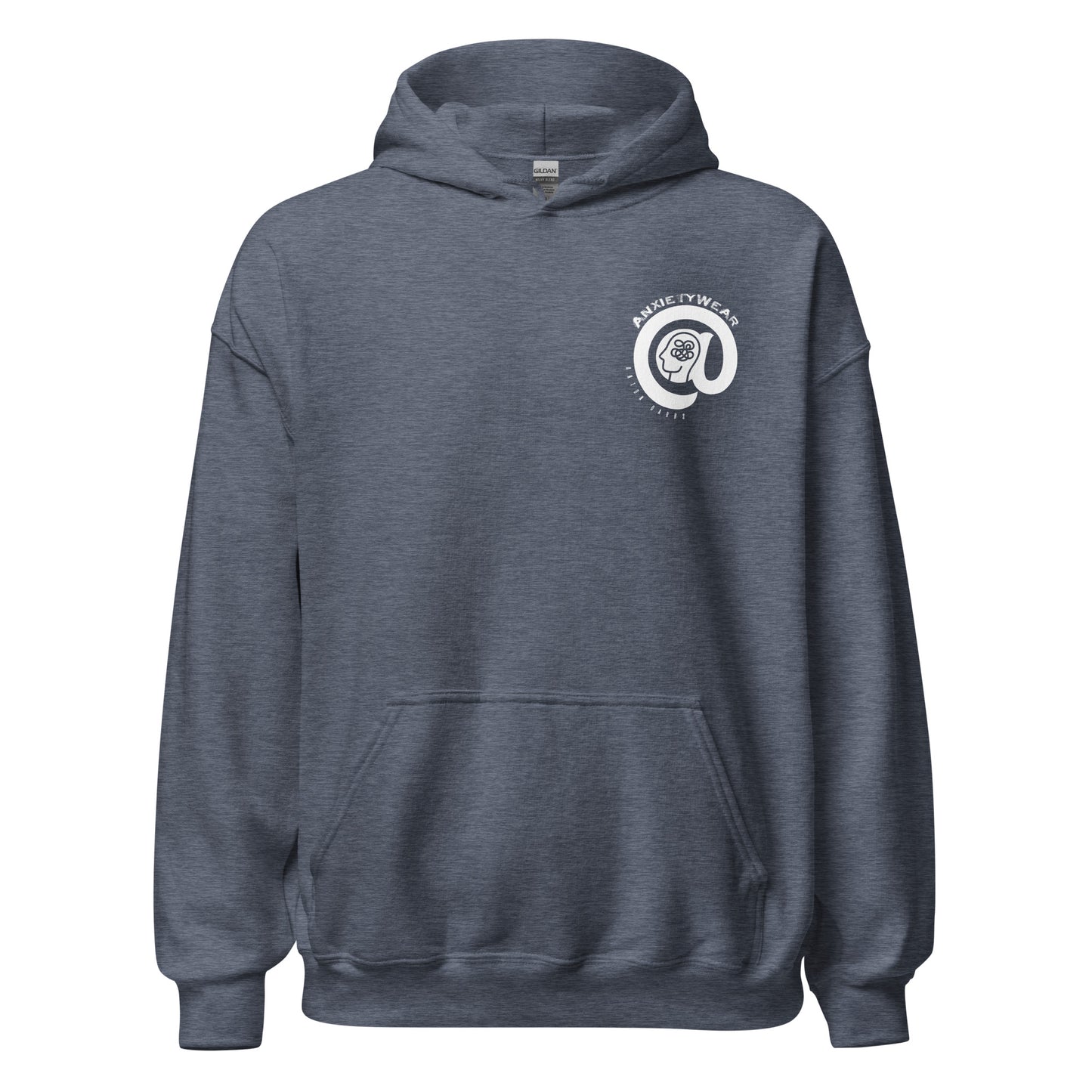 @Anxiety (Branded) - Crested Unisex Hoodie