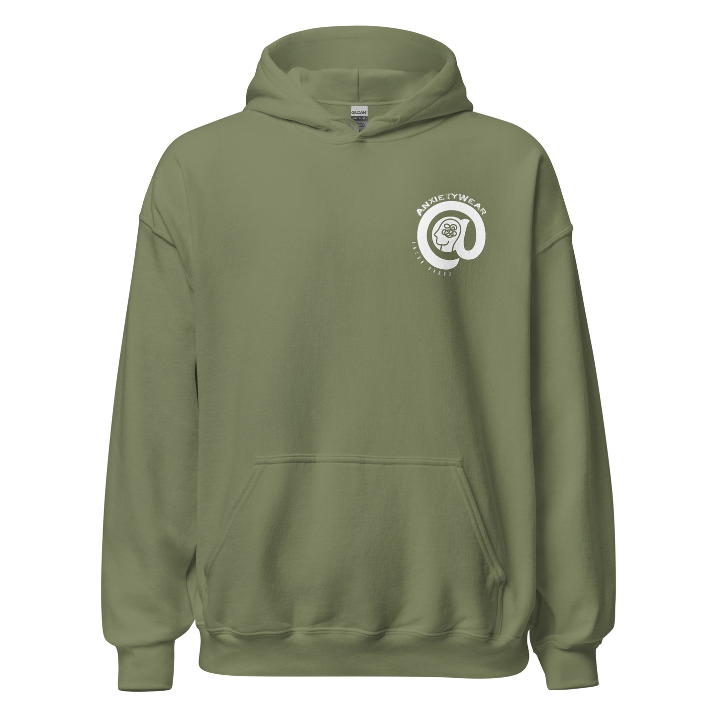 @Anxiety (Branded) - Crested Unisex Hoodie