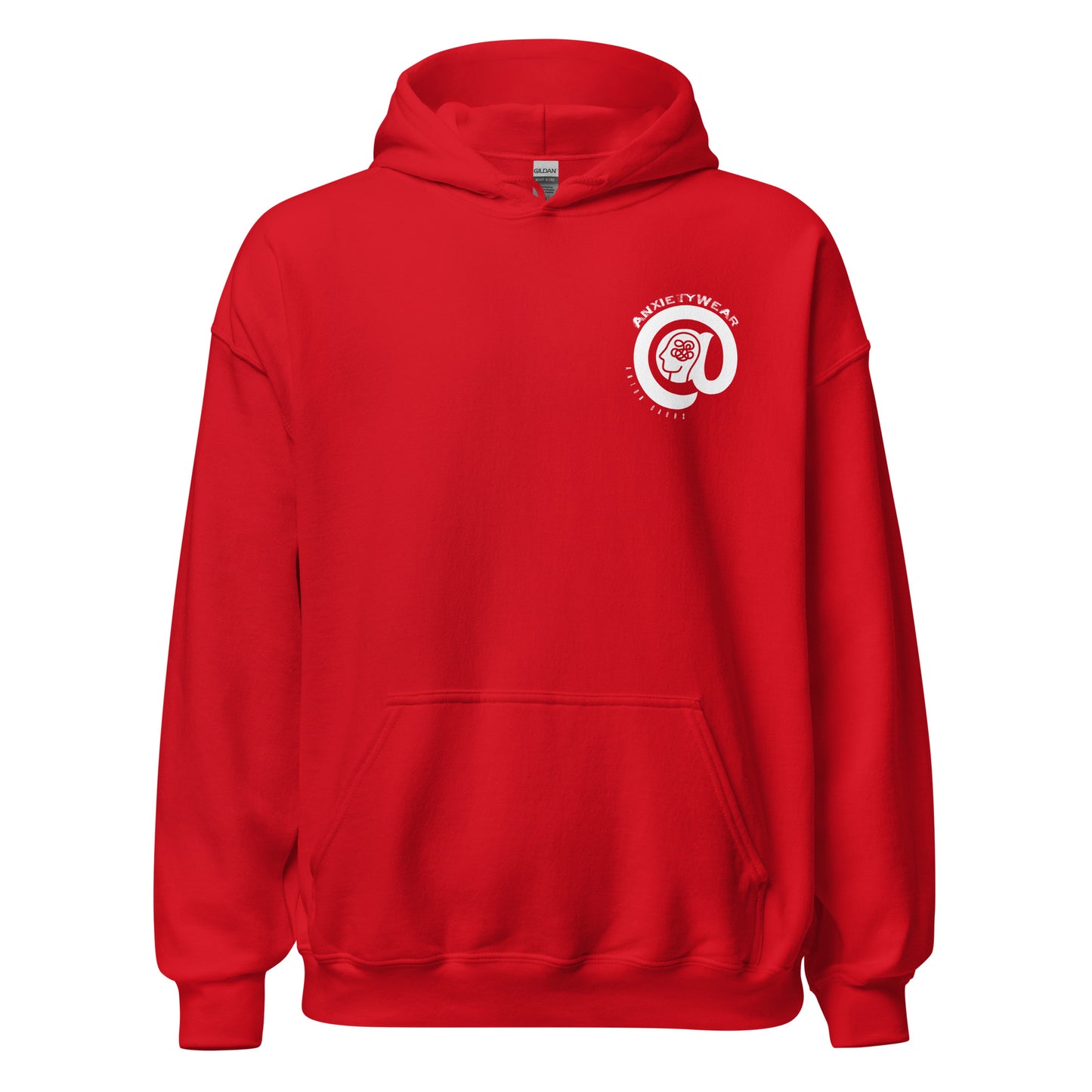 @Anxiety (Branded) - Crested Unisex Hoodie