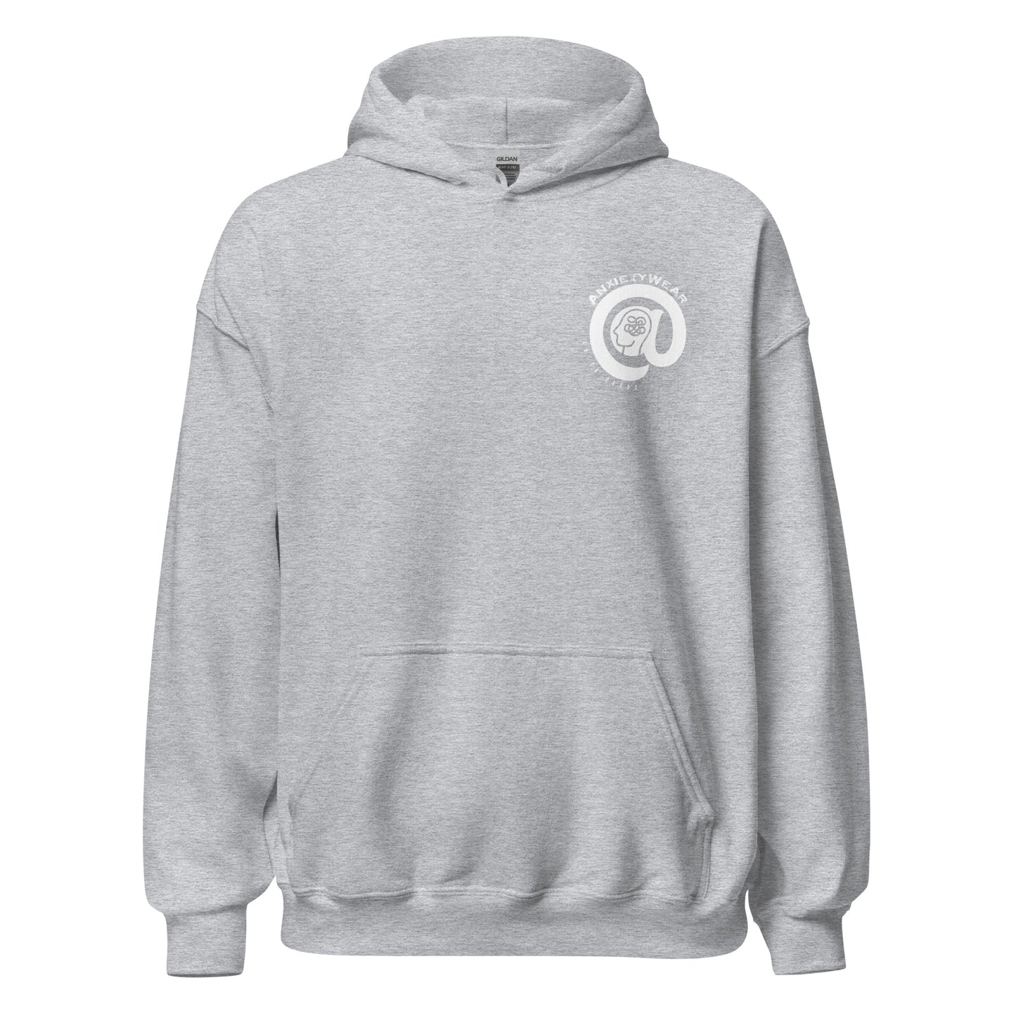 @Anxiety (Branded) - Crested Unisex Hoodie